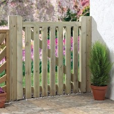 Wooden Garden Gate Palisade