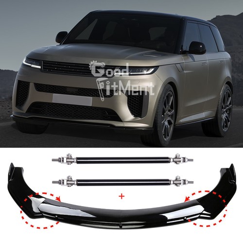Gloss front bumper splitter - front,