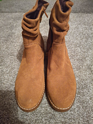 Hush puppies brown - puppies, suede