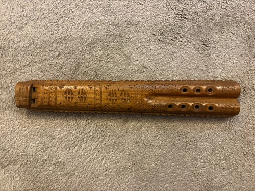Vintage hand carved wooden - vintage, hand-carved
