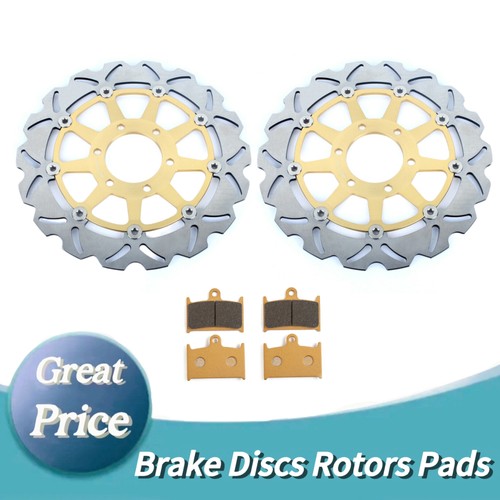 Front brake discs pads for - front,