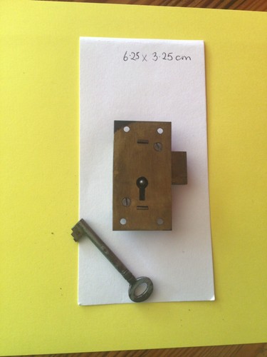 Vintage brass lock - 1,