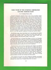 Tramway Magazine Extract 1973