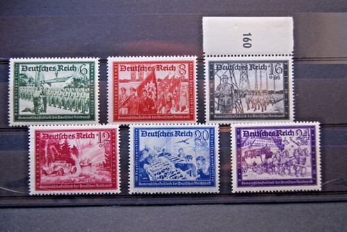 German stamps 1941 - stamps., third