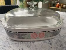 Corning Ware Silk and Roses