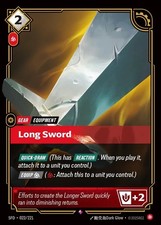 Riftbound Long Sword Rare SFD