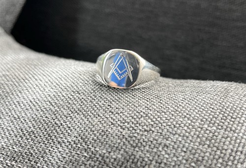 Masonic ring size solid - masonic,