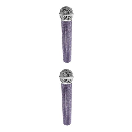 2pcs fake microphone prop - fake,