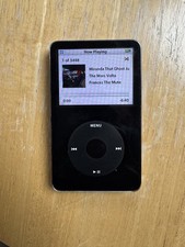 iPod Classic 30GB 6th Generation Black Vintage Audio Player