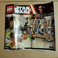 LEGO STAR WARS: Battle On Takodana (75139) *INSTRUCTIONS ONLY* *DAMAGED BOOKLET*