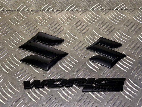 Suzuki alto works - emblem, matte
