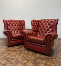 Vintage Chesterfield Leather