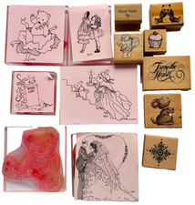 Vintage Rubber Craft Stamps