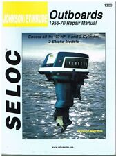 JOHNSON EVINRUDE 1.5-40hp 1 & 2-CYL 2-STROKE OUTBOARD MOTORS 56-70 REPAIR MANUAL