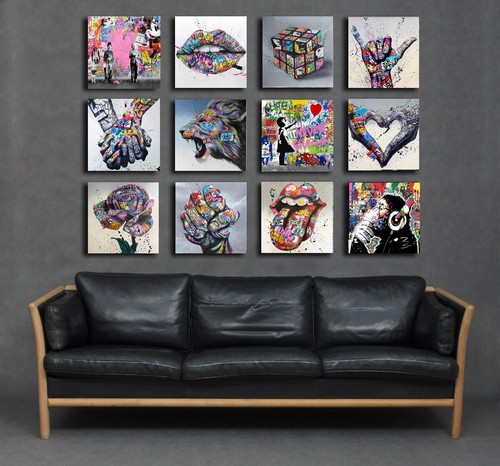 Graffti artist set - of, canvas