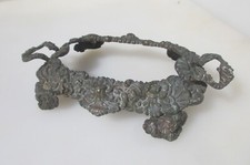 Antique Brass Feet Base Rococo