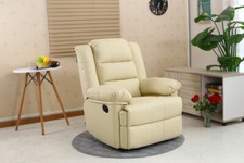 LOXLEY BONDED LEATHER RECLINER