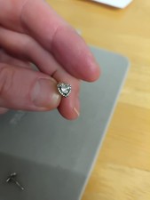GENUINE PANDORA HEART EARRINGS