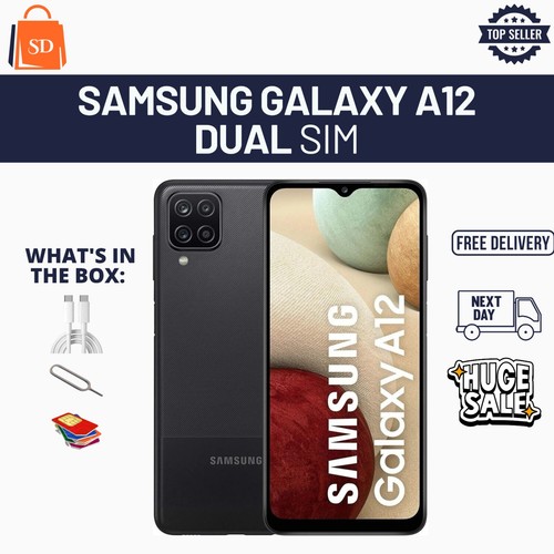 Samsung galaxy a12 64gb - samsung, 64gb/128gb