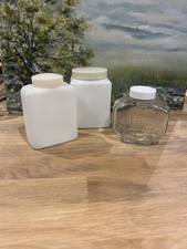 3 Vintage Picnic Pots Bottles