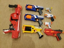 Nerf gun Bundle Strongarm X2, Maverick Rev6, Hotshock, Rotofury, 2 Xshot Pistols