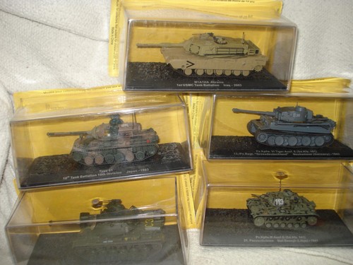 Die cast military tank models - die-cast,