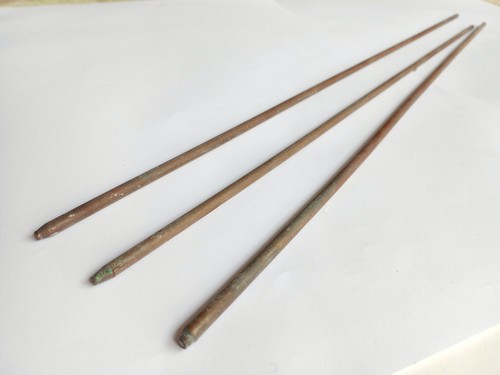 One antique brass - one,