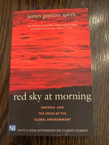 Red sky morning america - red, :