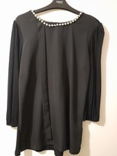 Next ladies black top size 12-Freepost