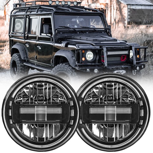 Led headlights drl for - 7"in,
