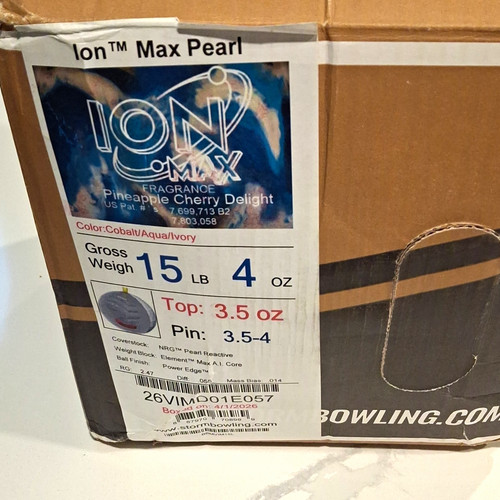 Storm ion max pearl - max, bowling