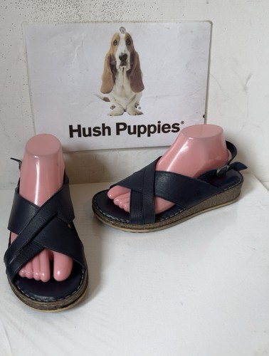Hush puppies navy leather - hush,