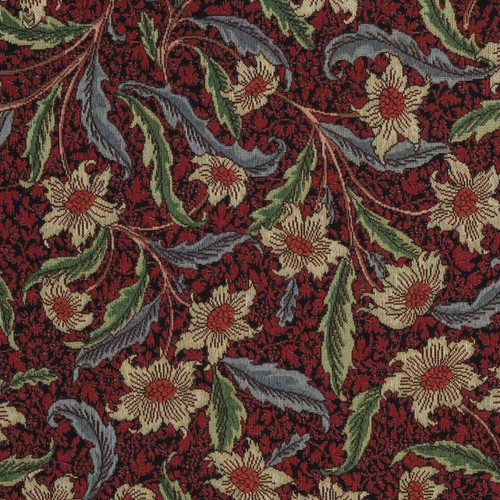 Stoneywell floral red - red, black