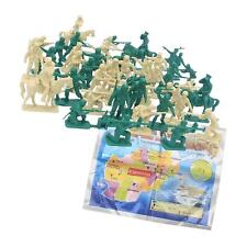48x Army Vehicles Soldiers Model Toys Toy Model Toy Artillery War Boys Girls