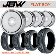 8"x18" JBW FLAT BOY SILVER