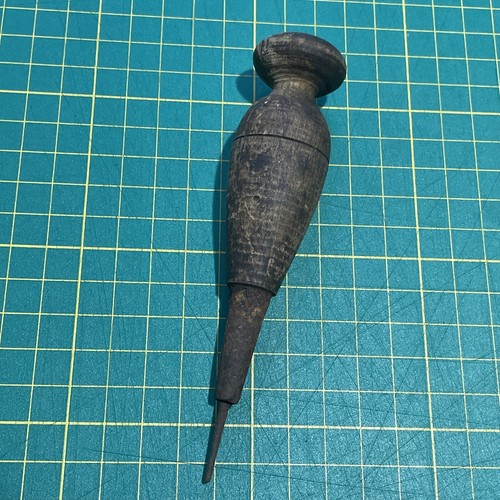 Vintage 5cm wood handle - wood,
