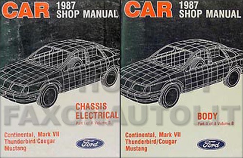 1987 ford original shop - 1987,