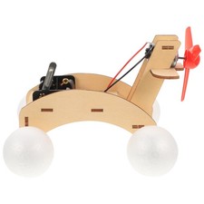 Wind Boat Assembly Toy Wooden