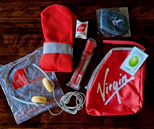 Virgin atlantic flight - atlantic,