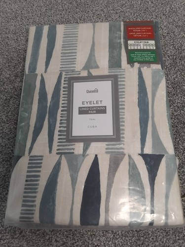 Pair dunelm cuba - cuba, teal