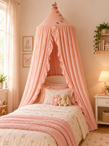 Kids hanging bed canopy - kids,