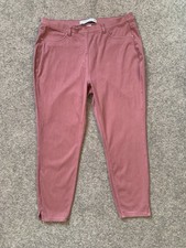 Next Cropped Jersey Denim Leggings Rose UK 16