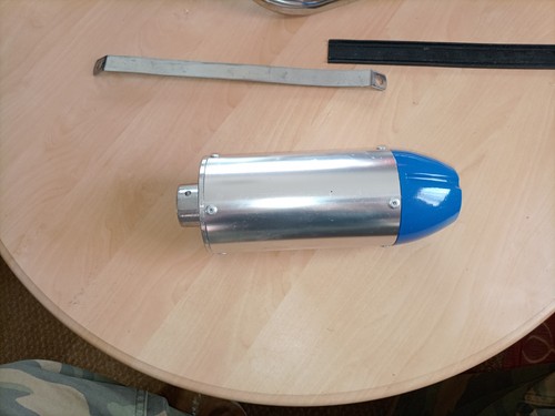 140cc exhaust and muffler set - 140cc,