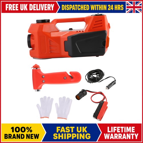 Electric car jack with tire - with,