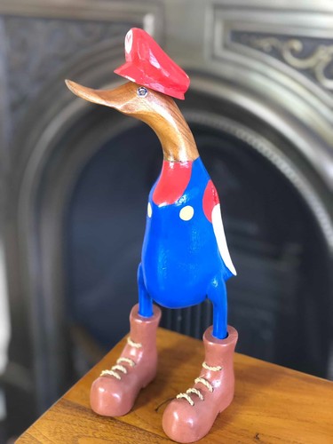 Wooden super mario duck - mario,