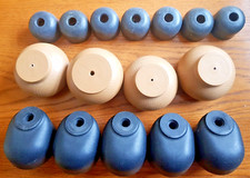 Furniture Glides, Settee, Sofa Stool, Feet, Castors, Joblot Qty 16 Mixed