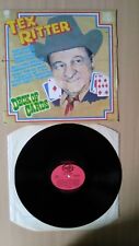Tex Ritter: Deck Of Cards 12" Vinyl LP - 1080/22