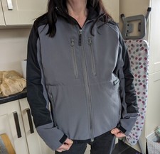 Husqvarna Vintage Work Jacket - Grey/Black size S 46 - Mans/Woman's hard wearing