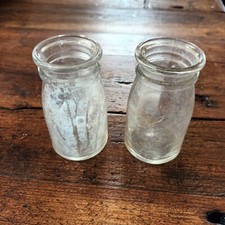 Two Vintage Quarter Pint Milk