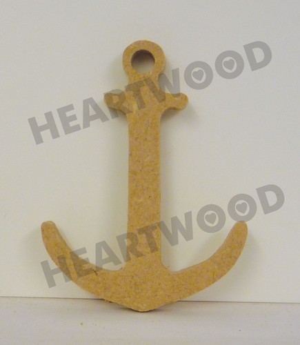 Anchor shape mdf 75mm - mdf, x